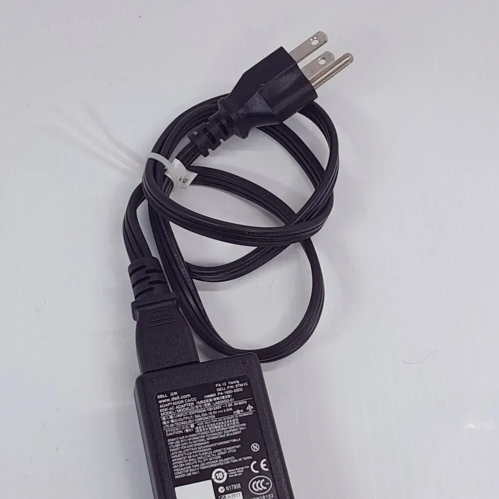 Dell la65ns2-01 AC Adapter 19.5V 3.34A Laptop Charger power cord Genuine oem